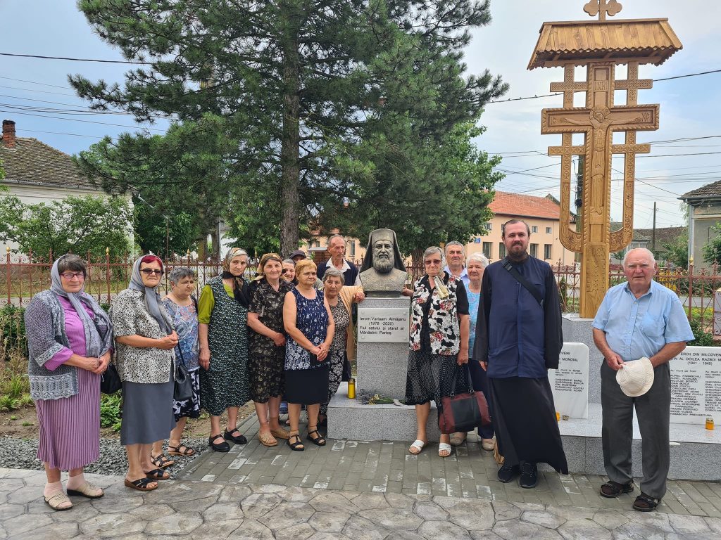 Milcoveni 2023 bustul lui Padre